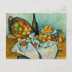 Carte Postale Paul Cezanne Panier de peinture française de pomme