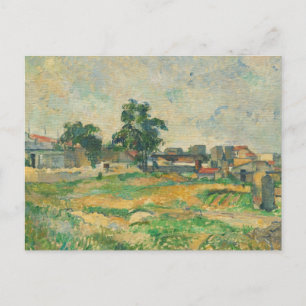 Carte Postale Paul Cezanne   Paysage proche de Paris, c. 1876 (p