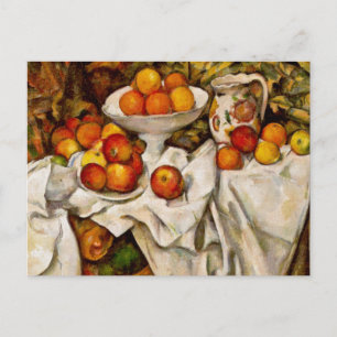 Carte Postale Paul Cezanne Pomples Oranges Impressionnisme