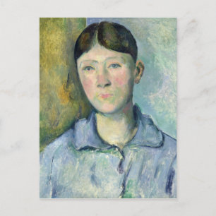 Carte Postale Paul Cezanne   Portrait de Madame Cezanne, 1885-90