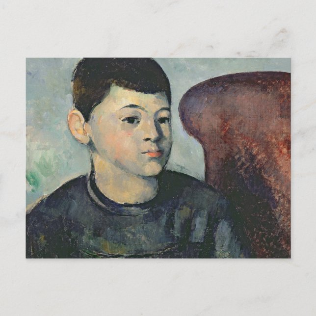 Carte Postale Paul Cezanne | Portrait du fils de l'artiste, 1881 (Devant)