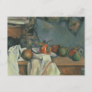 Carte Postale Paul Cezanne - Pot de gingembre avec grenade