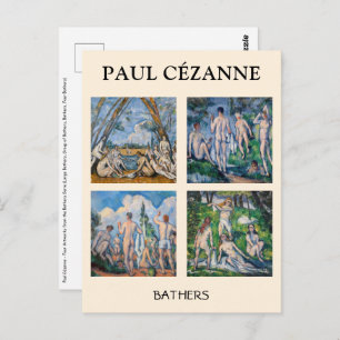 Carte Postale Paul Cezanne - Sélection des chefs-d'oeuvre de Bat