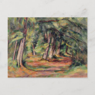 Carte Postale Paul Cezanne   Sous-bois 1890-94