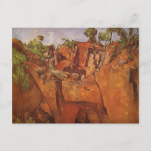 Carte Postale Paul Cezanne Steinbruch Bibemus