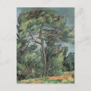 Carte Postale Paul Cezanne   The Large Pine, c.1889