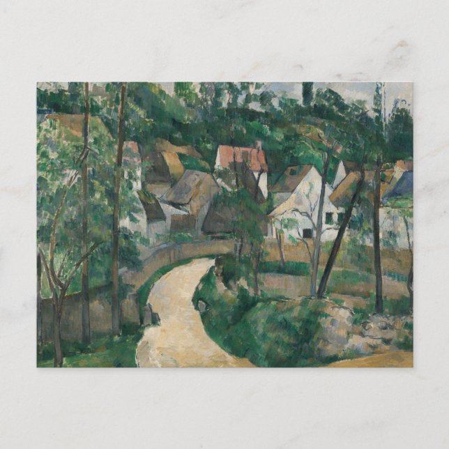 Carte Postale Paul Cezanne - Tourner sur la route (Devant)