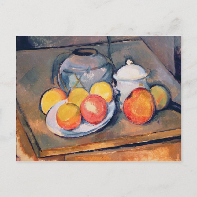 Carte Postale Paul Cezanne | Vase recouvert de paille (Devant)