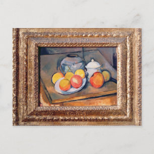 Carte Postale Paul Cezanne Vase recouvert de paille, sucrier e