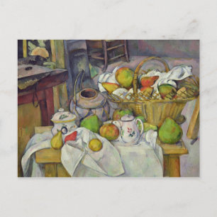 Carte Postale Paul Cezanne   Vie morte avec panier, 1888-90