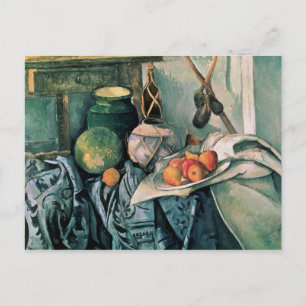 Carte Postale Paul Cezanne   Vie morte avec Pitcher et Aubergi
