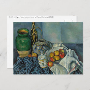 Carte Postale Paul Cezanne - Vie morte avec pommes
