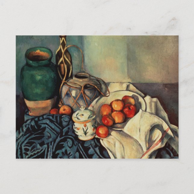 Carte Postale Paul Cezanne | Vie morte avec pommes, 1893-94 (Devant)