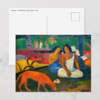 Paul Gauguin - Arearea / Le Chien Rouge