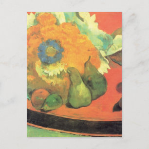 Carte Postale Paul Gauguin encore la vie