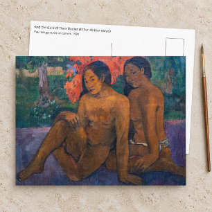 Carte Postale Paul Gauguin - Et l'or de leur corps