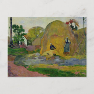 Carte Postale Paul Gauguin   Jaune Haystacks ou Golden Harvest