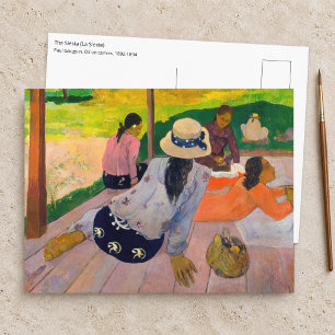 Carte Postale Paul Gauguin - La Sieste