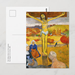 Carte Postale Paul Gauguin - Le Christ jaune