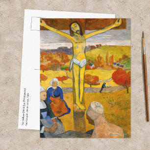 Carte Postale Paul Gauguin - Le Christ jaune
