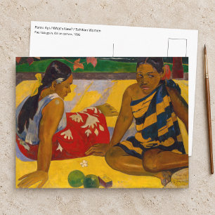 Carte Postale Paul Gauguin - Parau Api / Quoi de neuf ?