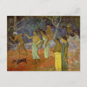 Carte Postale Paul Gauguin   Scène de la vie tahitienne, 1896