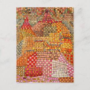 Carte Postale Paul Klee - Château de la ville Kr.