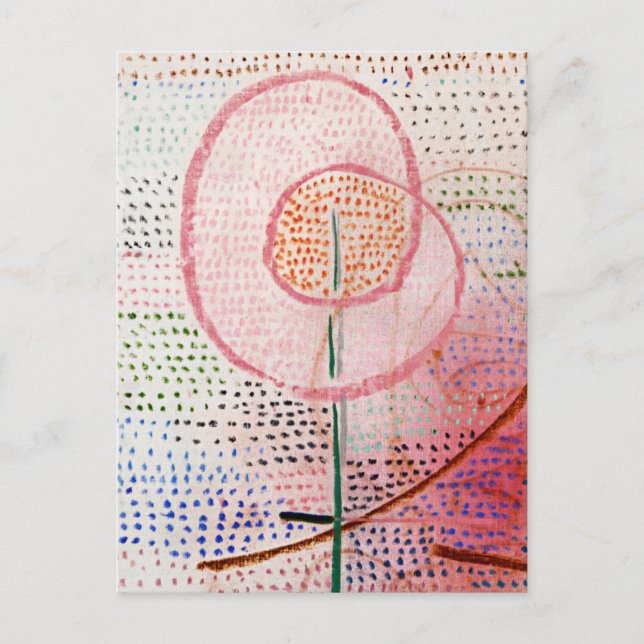 Carte Postale Paul Klee - Floraison (Devant)