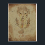 Carte Postale Paul Klee - Nouvel ange<br><div class="desc">Paul Klee - Nouveau Angel.Angelus Novus</div>