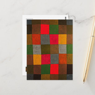 Carte Postale Paul Klee, Nouvelle Harmonie,