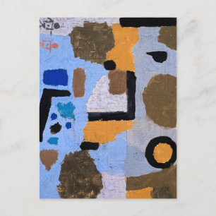 Carte Postale Paul Klee Peinture Abstraite Art moderne