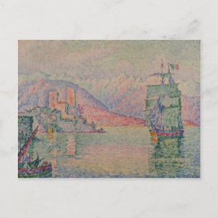 Carte Postale Paul Signac - Antibes, Soirée