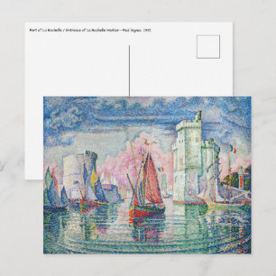 Carte Postale Paul Signac - Entrée du port de La Rochelle
