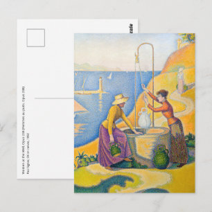 Carte Postale Paul Signac - Femmes au puits