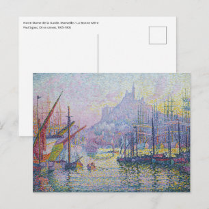 Carte Postale Paul Signac - Notre-Dame-de-la-Garde, Marseille