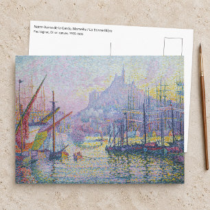 Carte Postale Paul Signac - Notre-Dame-de-la-Garde, Marseille