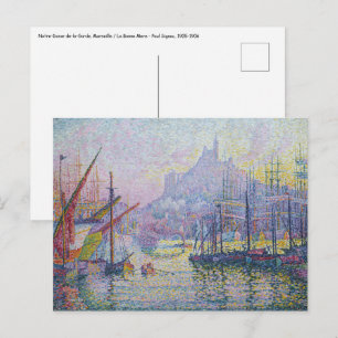 Carte Postale Paul Signac - Notre-Dame de la Garde, Marseille