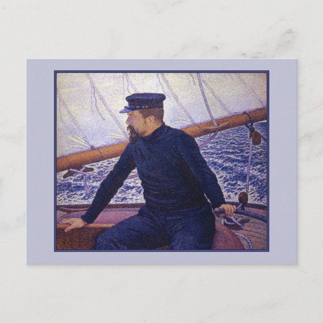 Carte Postale Paul Signac par Rysselberghe (Devant)