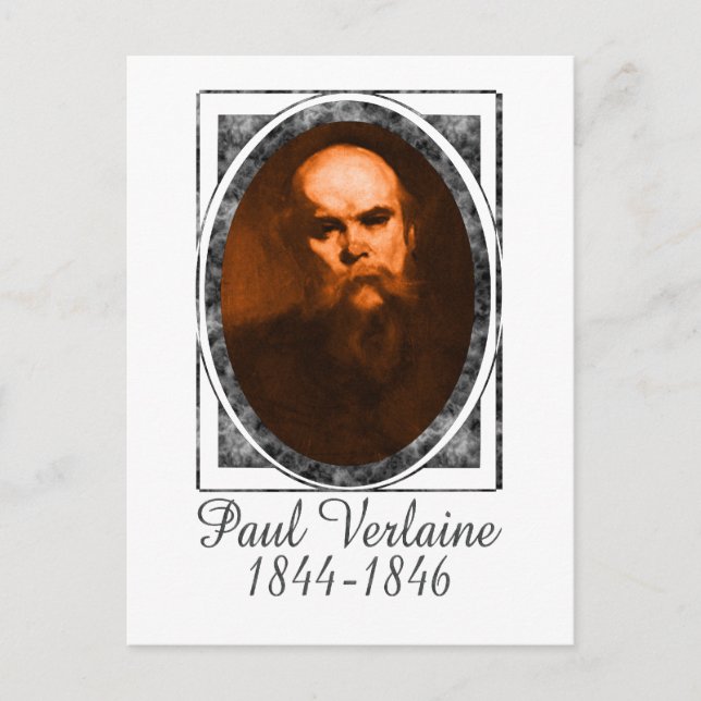 Carte Postale Paul Verlaine (Devant)