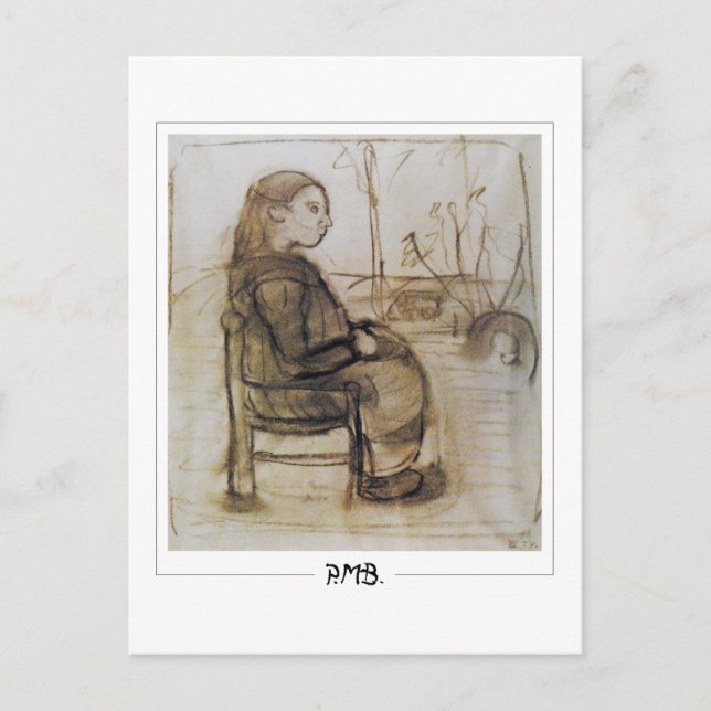 Carte Postale Paula Modersohn-Becker #105 - Beaux-Arts (Devant)