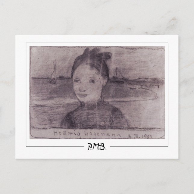 Carte Postale Paula Modersohn-Becker #137 - Beaux-Arts (Devant)