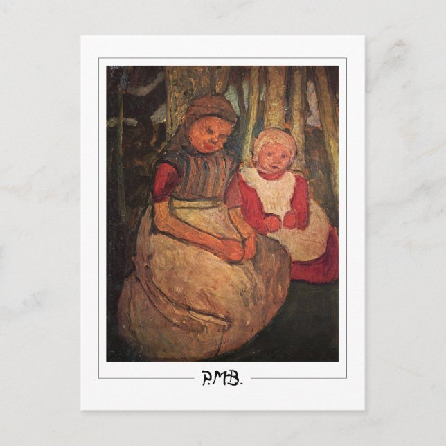 Carte Postale Paula Modersohn-Becker #140 - Beaux-Arts (Devant)