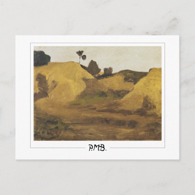 Carte Postale Paula Modersohn-Becker #14 - Beaux-Arts (Devant)