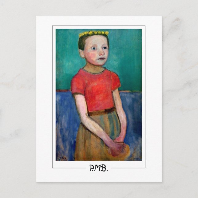 Carte Postale Paula Modersohn-Becker #176 - Beaux-Arts (Devant)