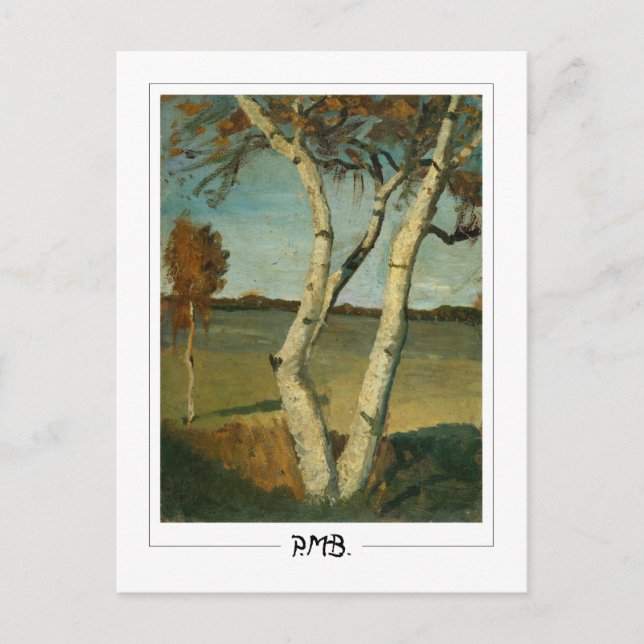 Carte Postale Paula Modersohn-Becker #3 - Beaux-Arts (Devant)