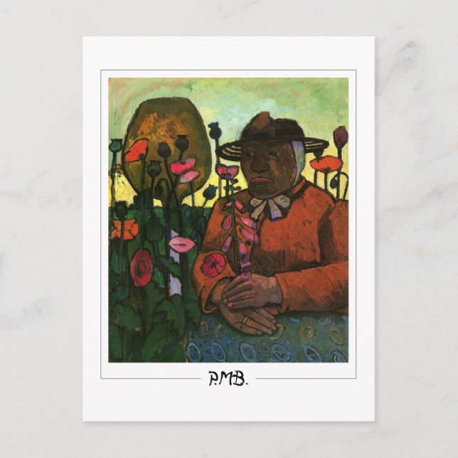 Carte Postale Paula Modersohn-Becker #44 - Beaux-Arts (Devant)