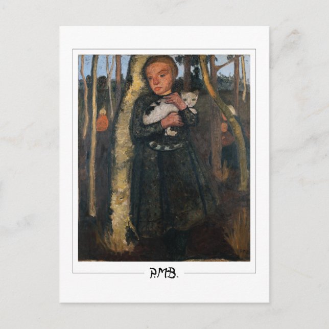 Carte Postale Paula Modersohn-Becker #4 - Beaux-Arts (Devant)