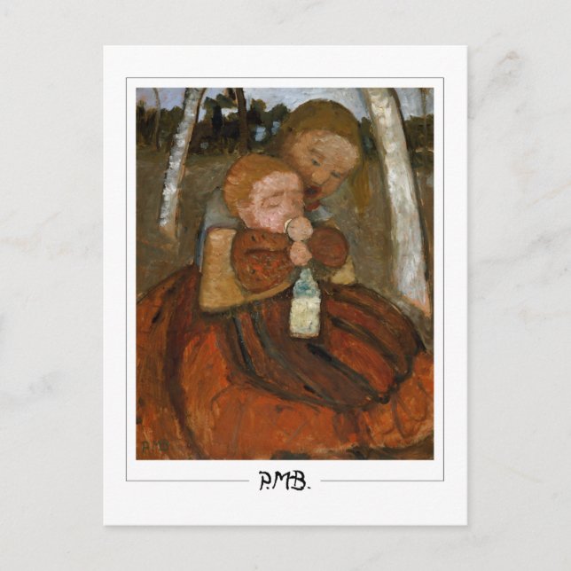 Carte Postale Paula Modersohn-Becker #5 - Beaux-Arts (Devant)
