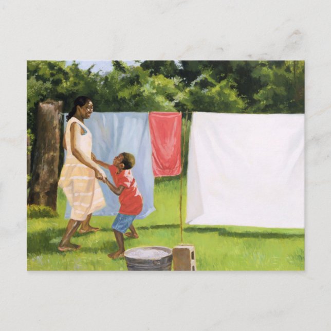 Carte Postale Pause après-midi 2000 (Devant)