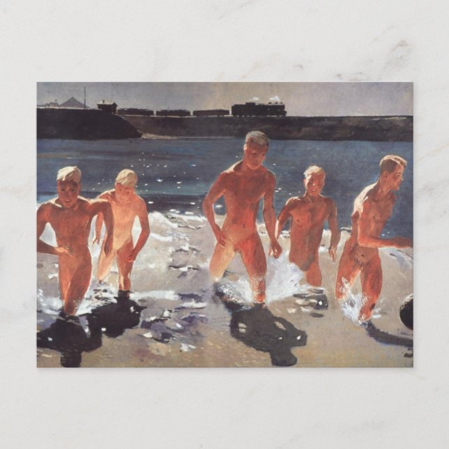 Carte Postale Pause déjeuner (Devant)